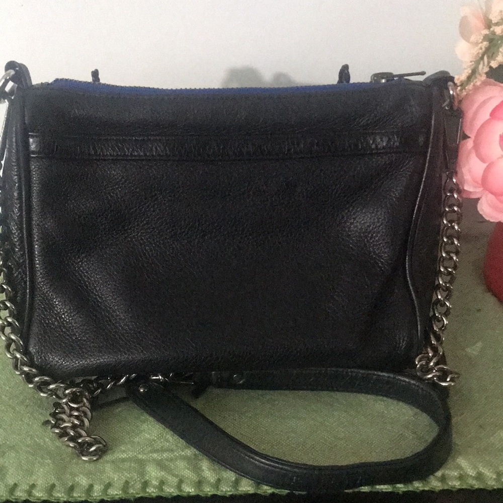 Rebecca Minkoff Black Leather MAC Crossbody Bag - Picture 6 of 16